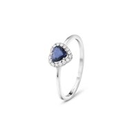 Anello Bliss Donna BL DREAM COLORE in Oro bianco Zaffiro 0.43 Ct 20096060 - 20096060